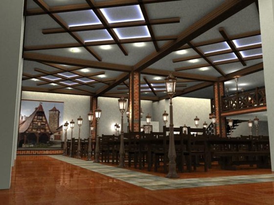 Illustrations: ресторан